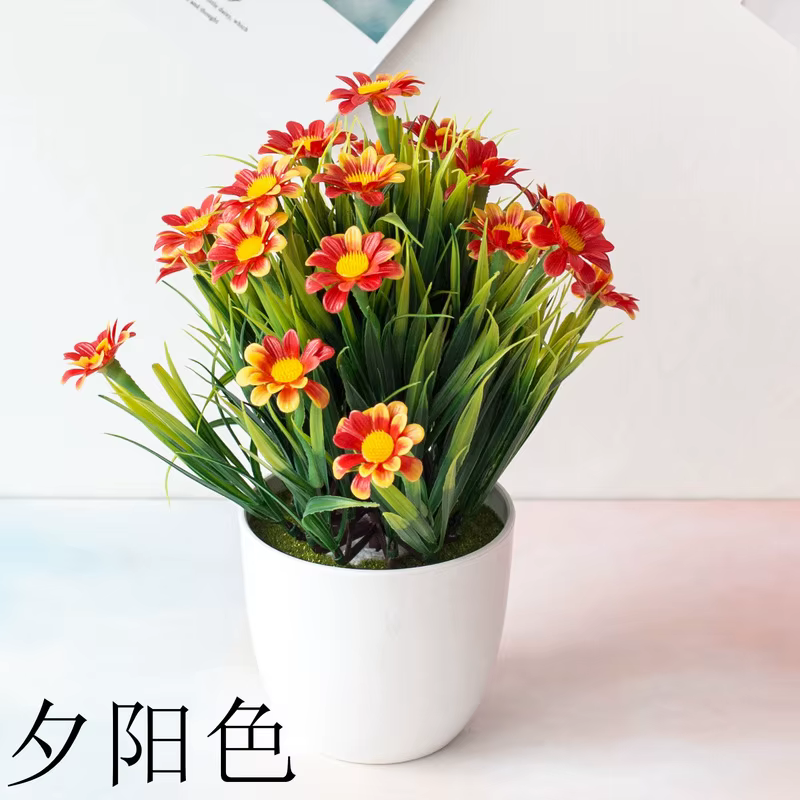 Fausse plante de chrysanthème artificielle