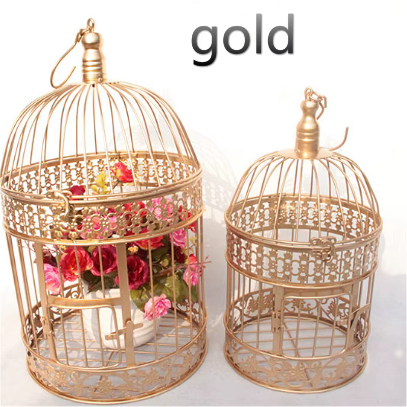Cage à oiseaux en fer européen