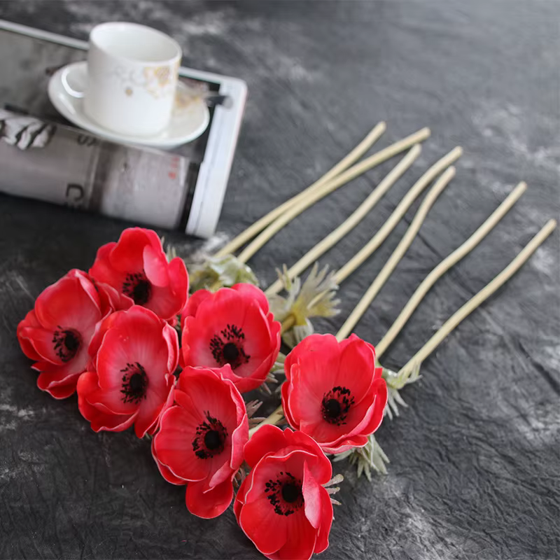 Bouquet de roses artificielles en PU