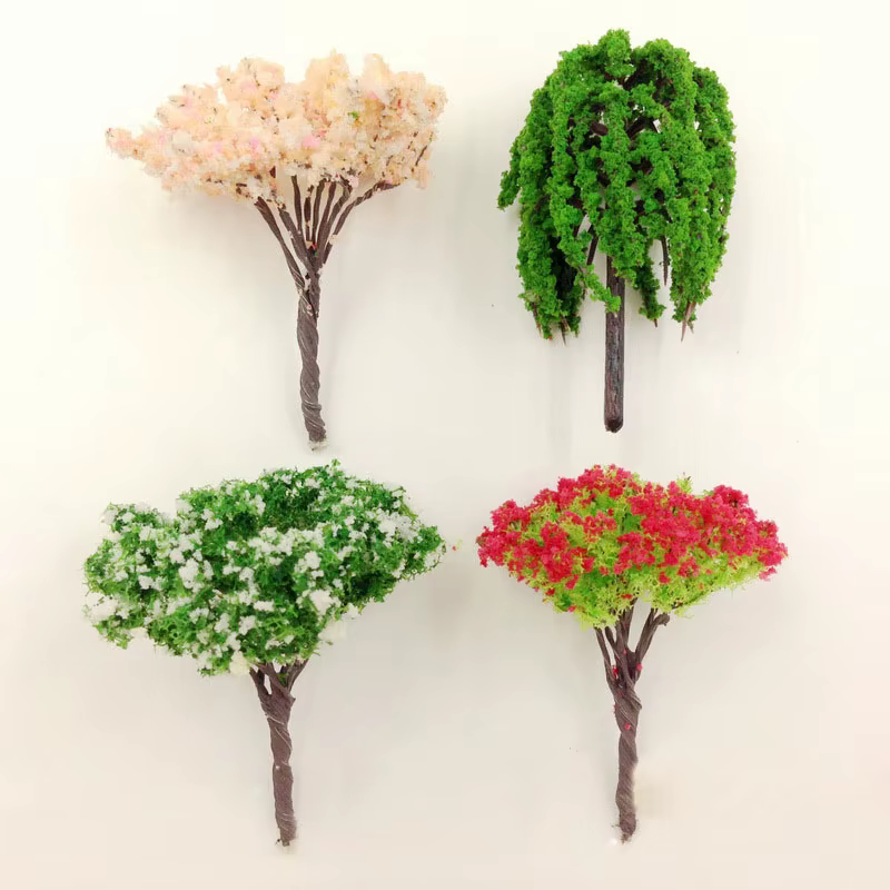Arbre Rose Artificiel, Saule Miniature