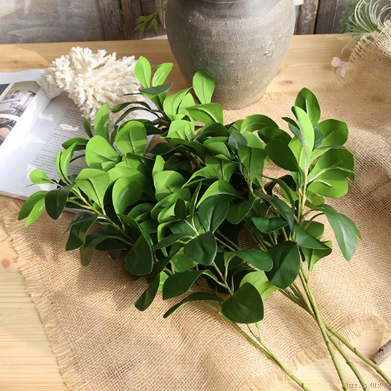 Branche d'arbre de ficus artificielle de 80CM de long