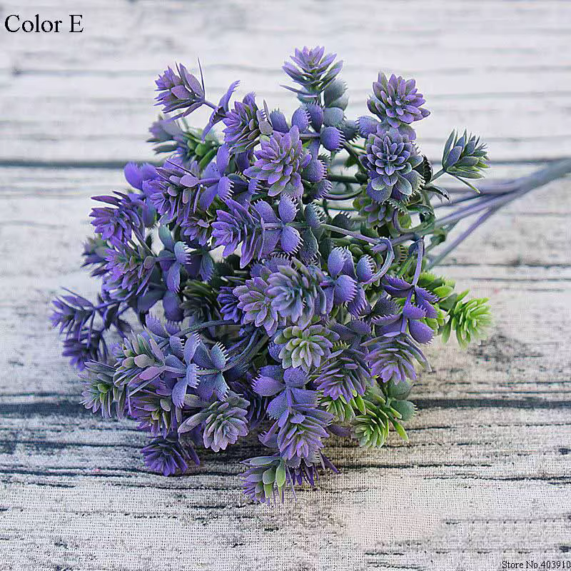 Plantes artificielles succulentes pour jardin