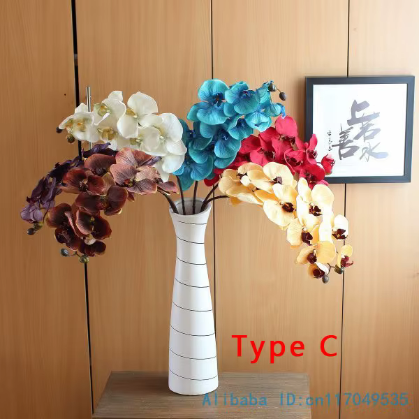 InjFlower-Orchidée Papillon Artificielle
