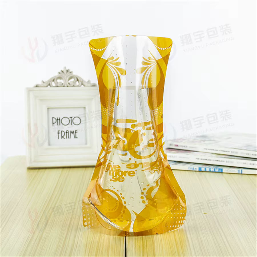 Vase à fleurs pliable en PVC écologique