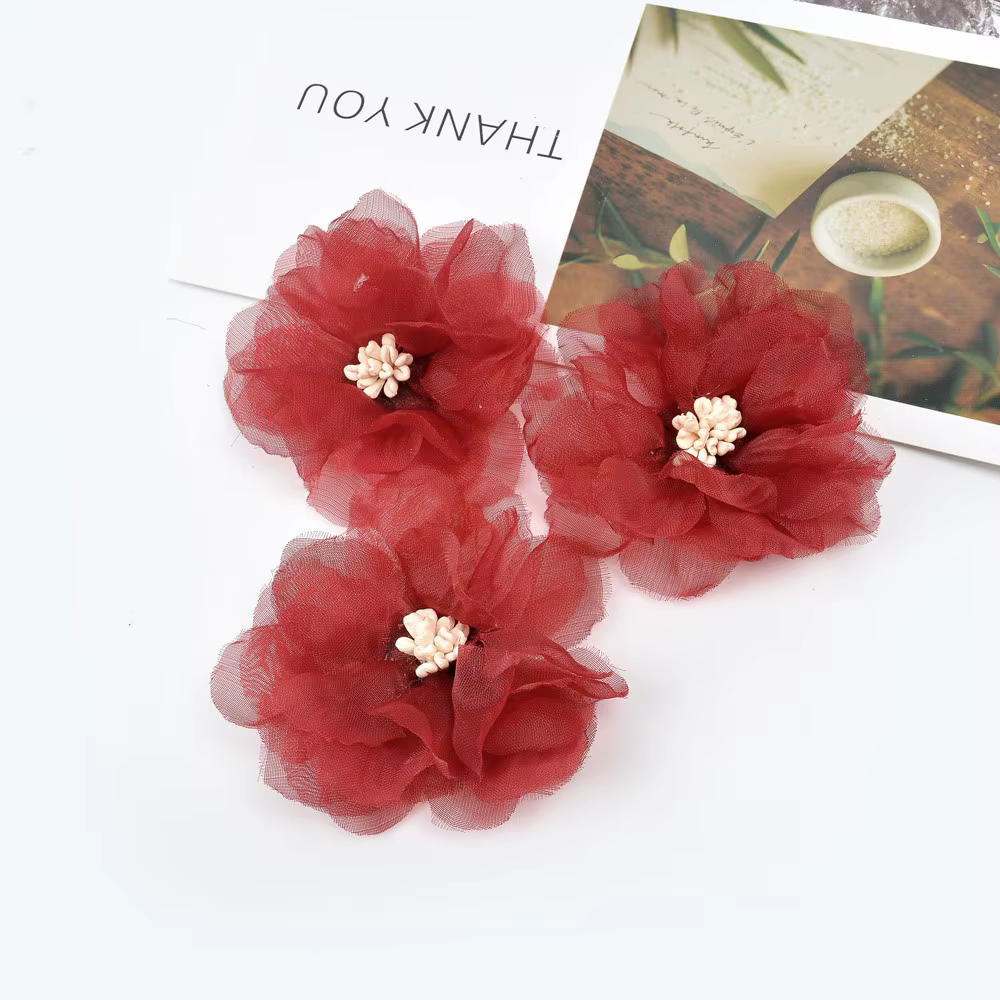Stpodplum de fil de neige de fleur artificielle