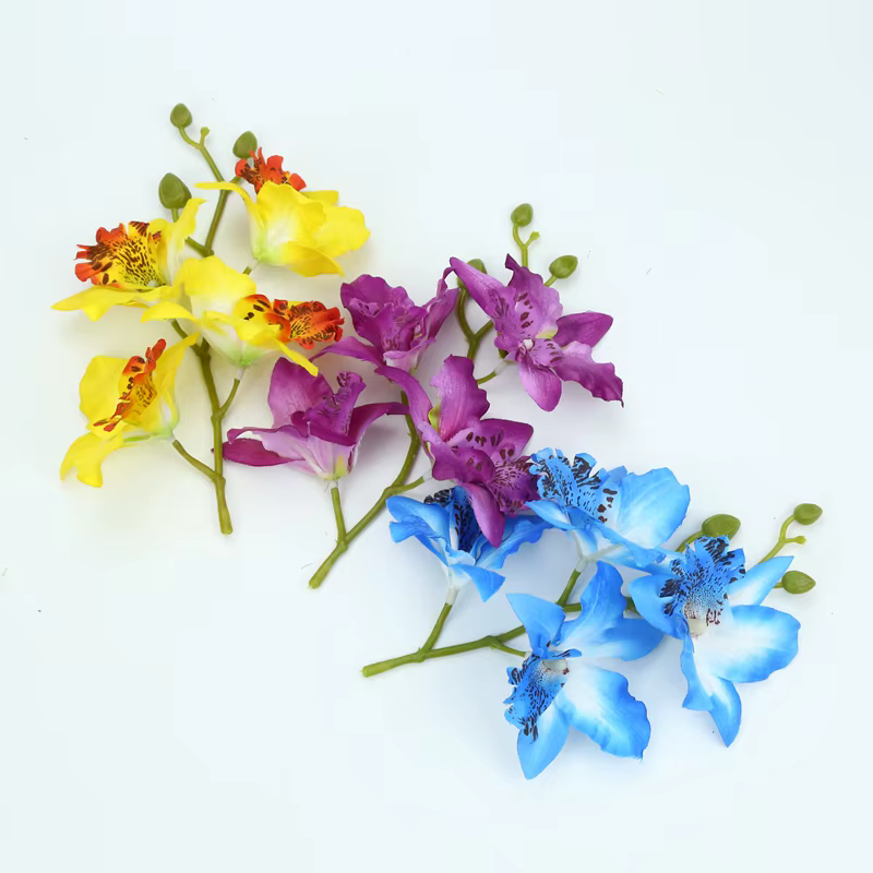 Orchid Vase Display, Fleurs Artificielles