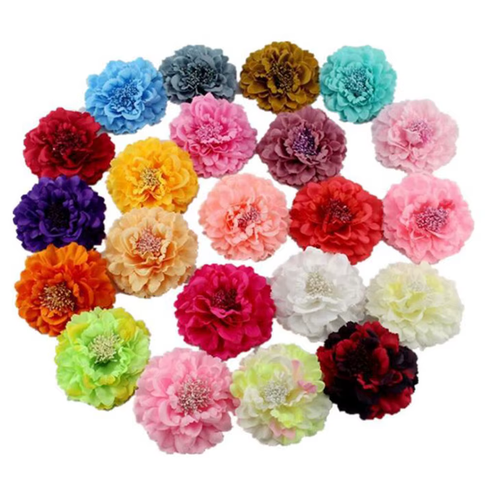 Pince à cheveux fleur rouge de haute qualité pour femmes, accessoires pour cheveux, épingles à cheveux pour femmes, patients, décorations de cheveux de mariage, nouveauté