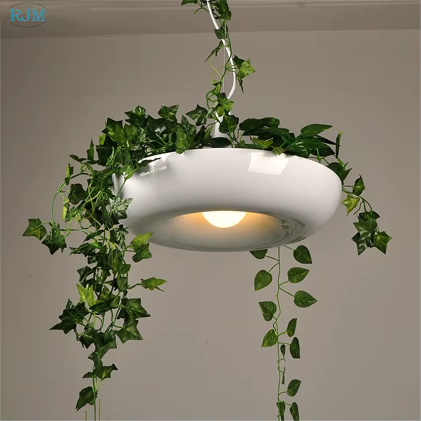 Moderne nordique créatif Pot plantes lampes suspendues Babylon jardin bricolage suspension pour salon café maison éclairage décor