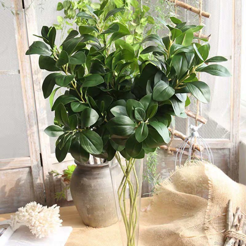 Branche d'arbre de ficus artificielle de 80CM de long