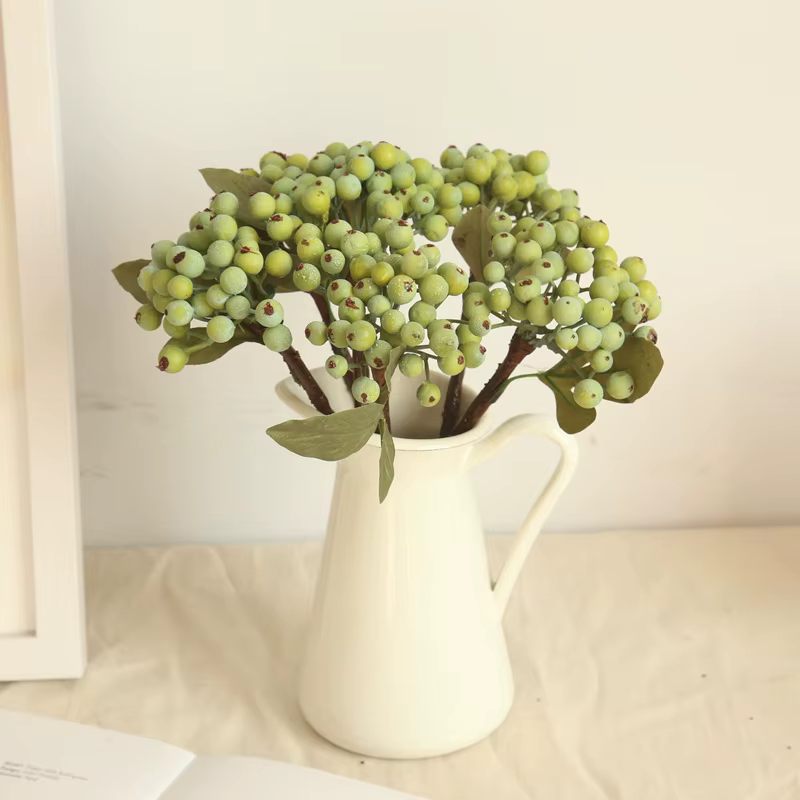 Branche de haricot vert pour décoration de maison
