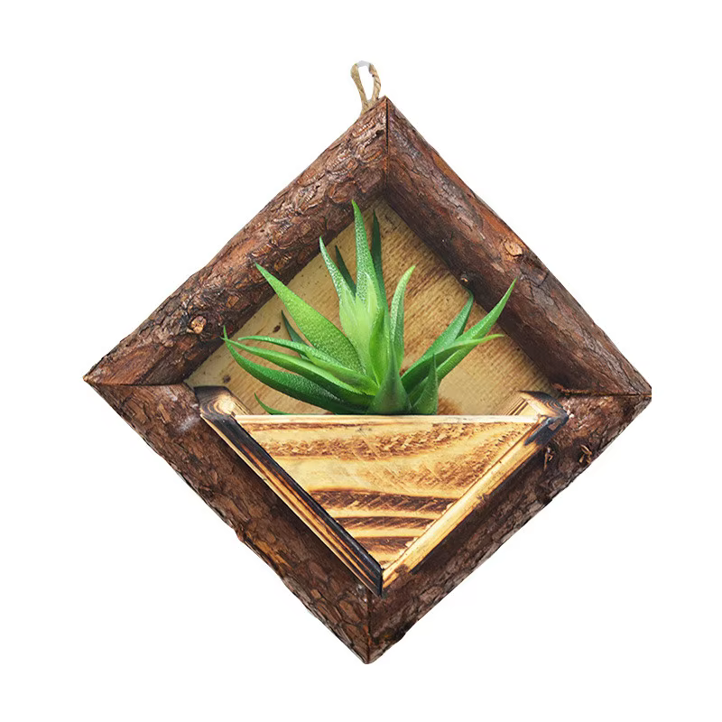 Pots de Fleurs Muraux en Bois, Conteneur Ornemental, user inière de Jardin
