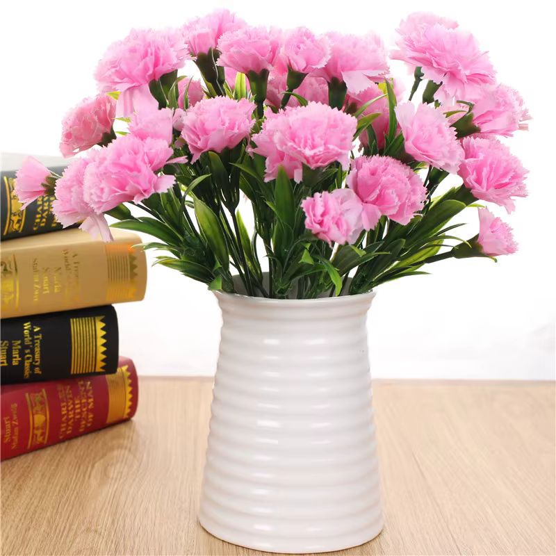 Fleur artificielle d'oeillet extérieur