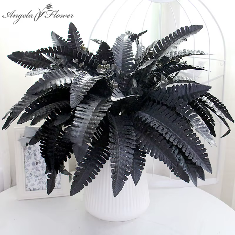 Herbe persane noire, plantes à fleurs artificielles