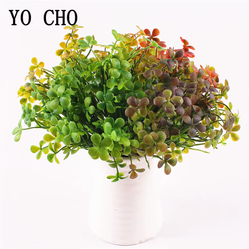 YO CHO – plantes de trèfle vert artificielles