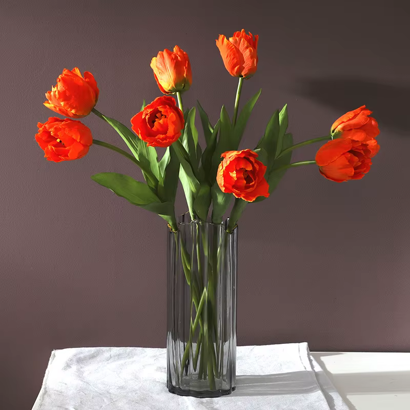 Injfraîchement-Bouquet de fleurs artificielles pour décoration de mariage