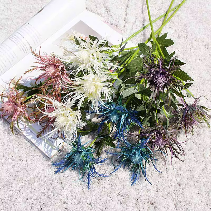 67 cm en plastique épine persil fleur branche fleurs artificielles mariage décoration de la maison flores bricolage