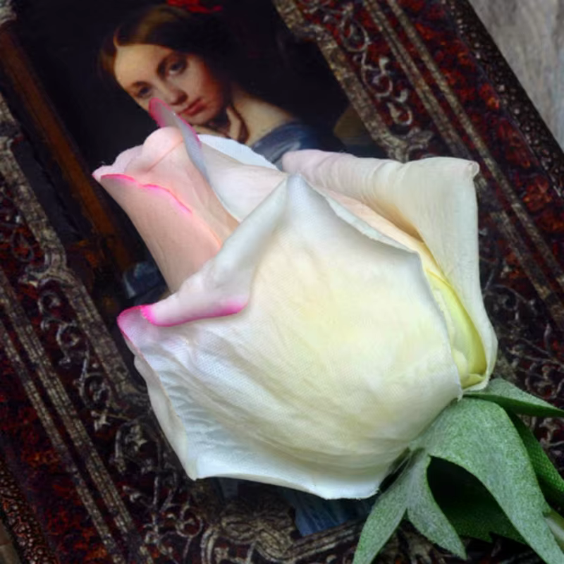 Roses artificielles en Latex