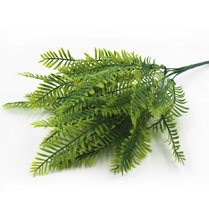 Plantes artificielles Simulation d'herbe persane en plastique pour la décoration de la maison
