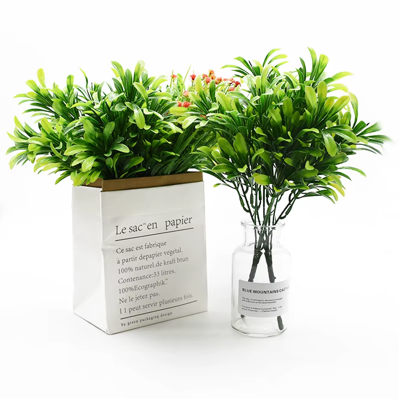 Vase à fleurs en plastique pour décoration de mariage