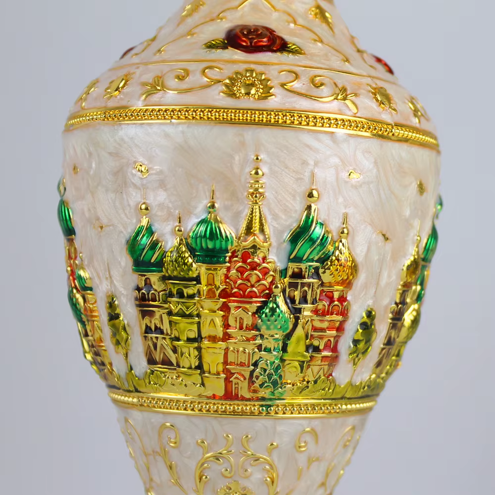 Vase en Métal pour Fleurs