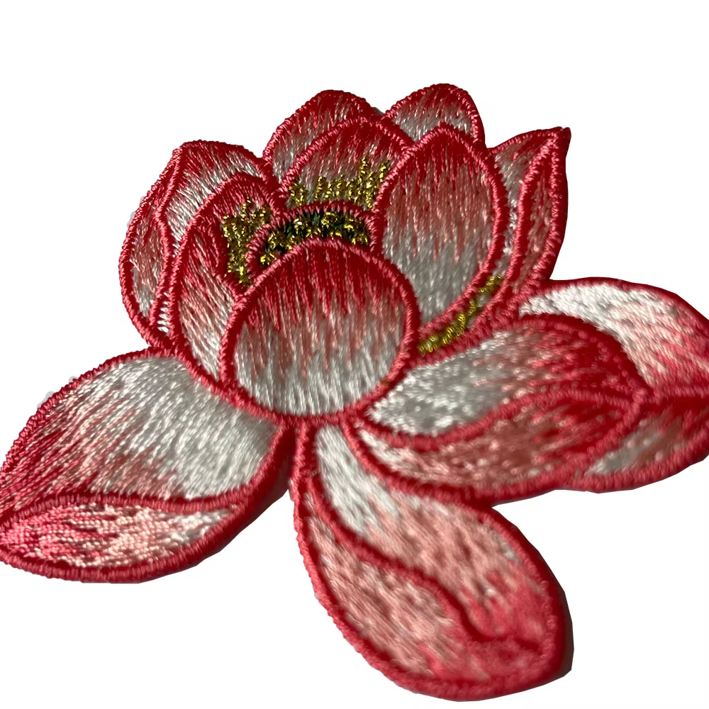 Applique de fleur Annie brodée
