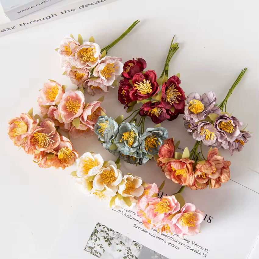 Fleurs artificielles décoratives pour la maison