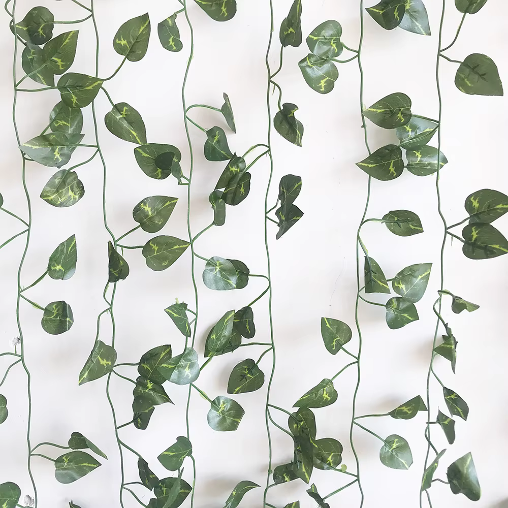 Plantes vertes artificielles suspendues 210cm
