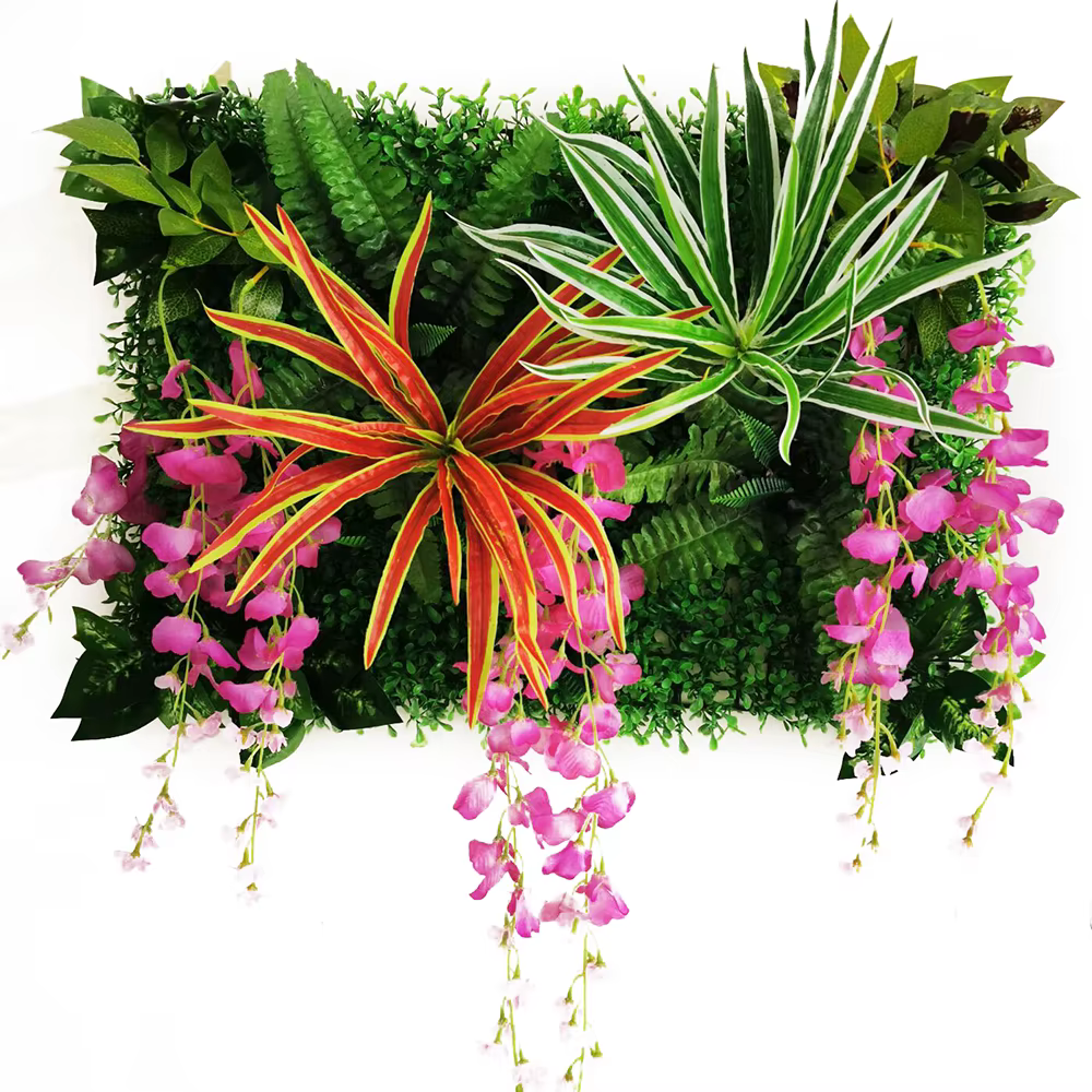 Nouvelle plante artificielle pelouse bricolage fond mur Simulation herbe feuille décoration de mariage vert en gros tapis gazon décor à la maison