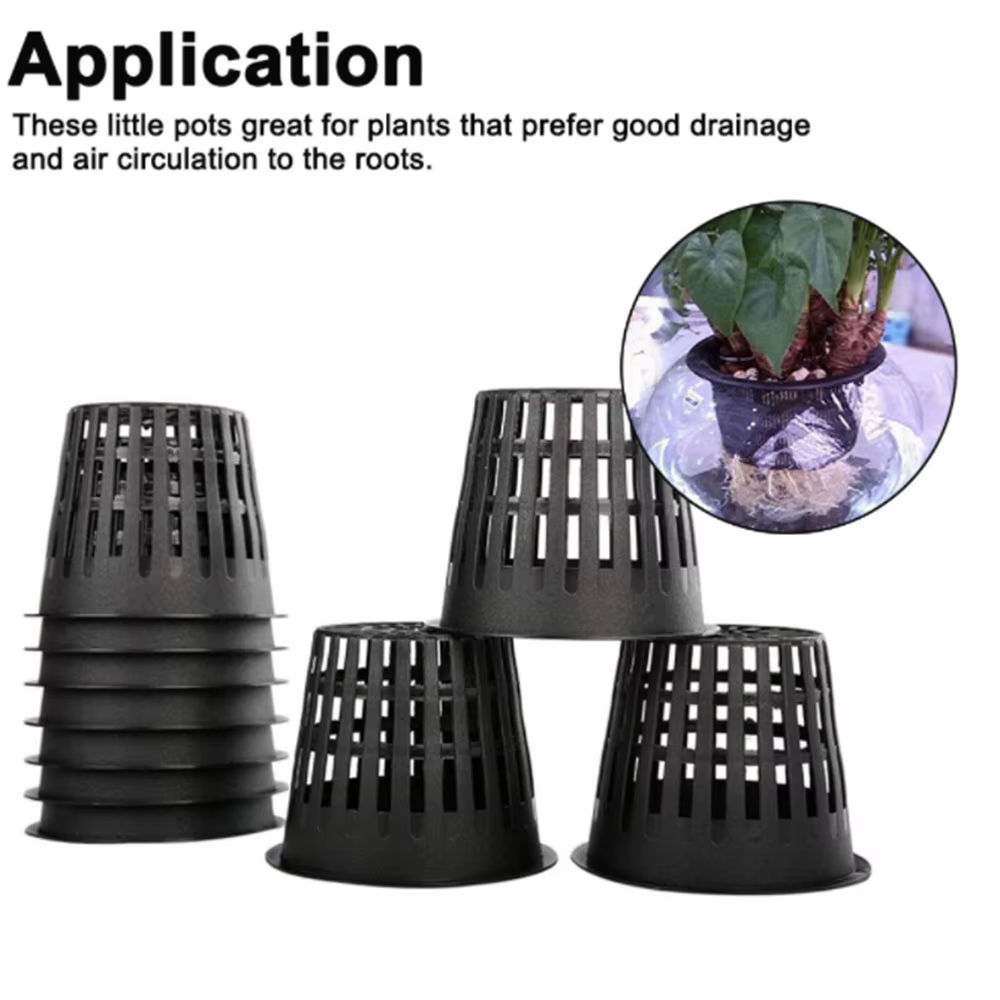 Paniers de plantation, tasses à valeur fixe avec étiquettes pour plantes