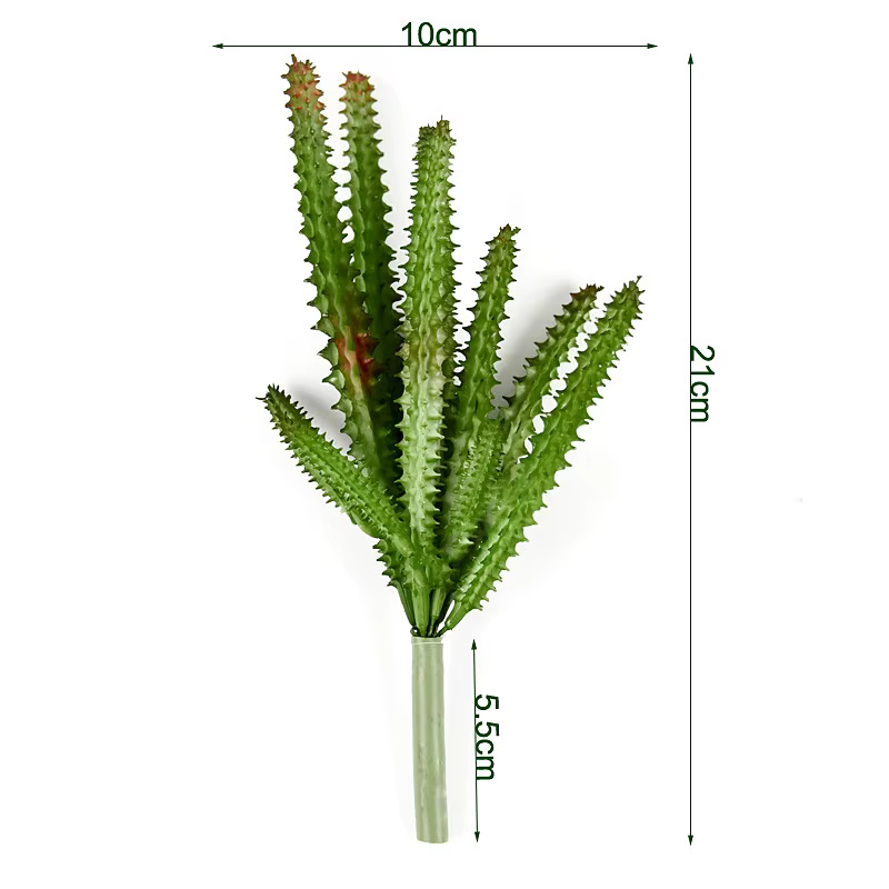 Plante artificielle en plastique
