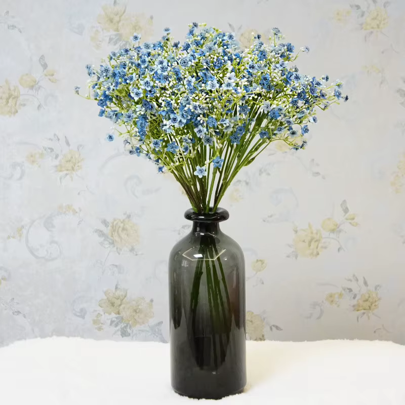 Gypsophila mariée tenant des Vases de fleurs en plastique pour la décoration de la maison
