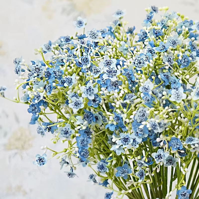 Gypsophila mariée tenant des Vases de fleurs en plastique pour la décoration de la maison
