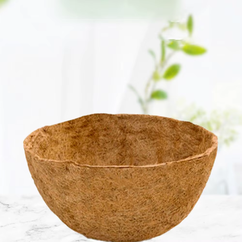 Coussin de cocotier en plastique pour Pot de fleur carré