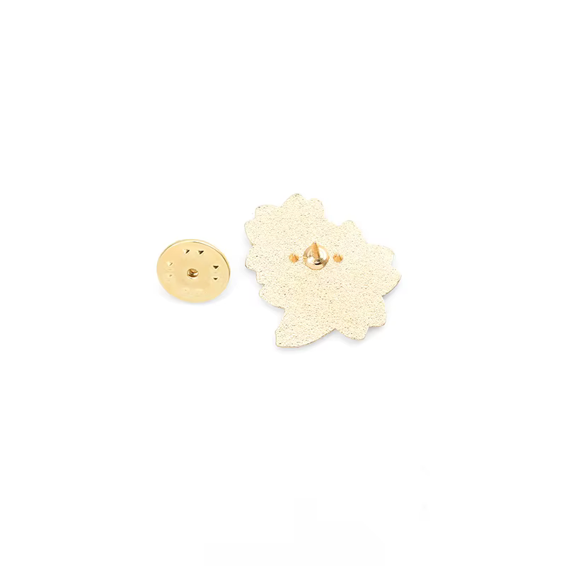 Broches en émail de la série fleurs
