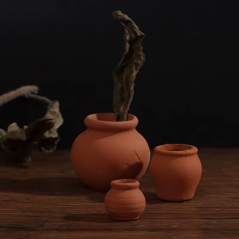 Mini Vase décoratif pour maison de poupée 1:12