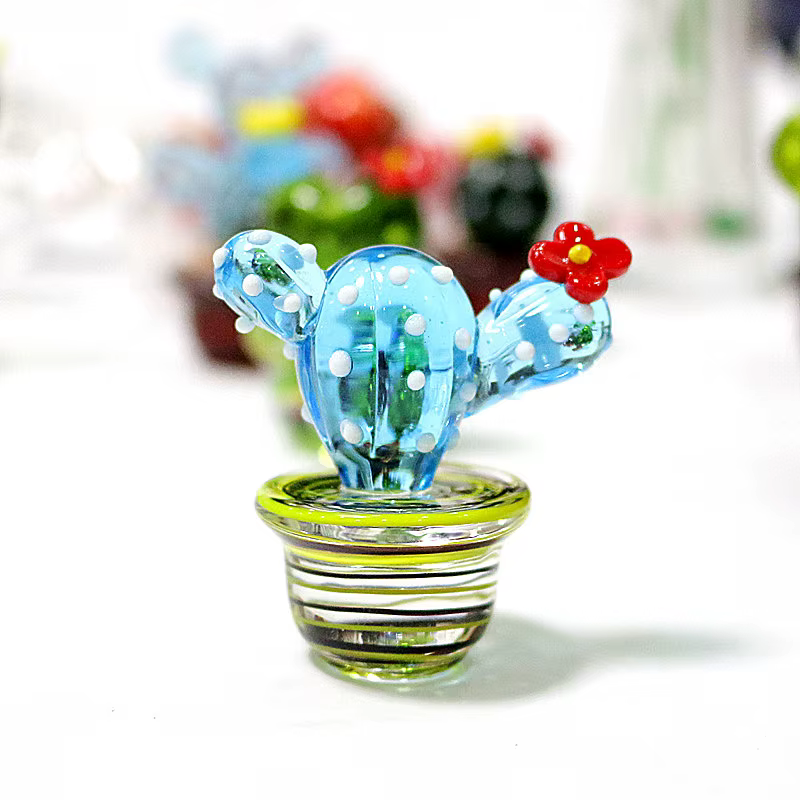 Figurines d'Auckland en verre de Murano faites à la main