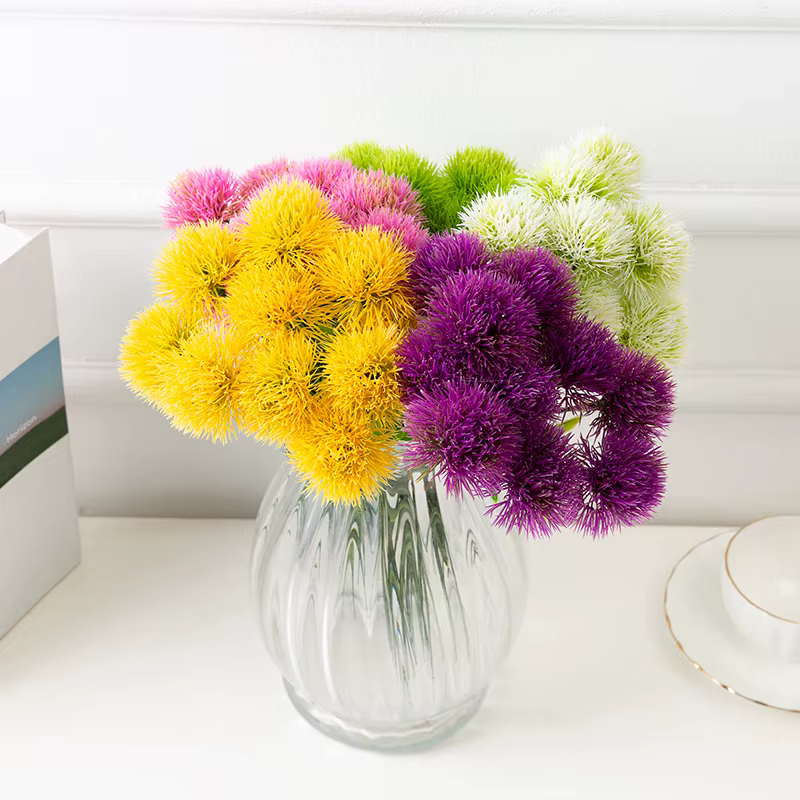 Vases à fleurs en plastique pissenlit