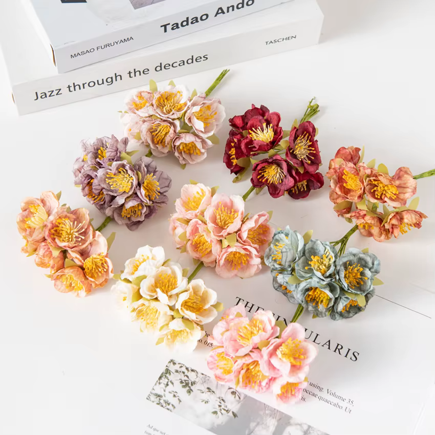 Fleurs artificielles décoratives pour la maison