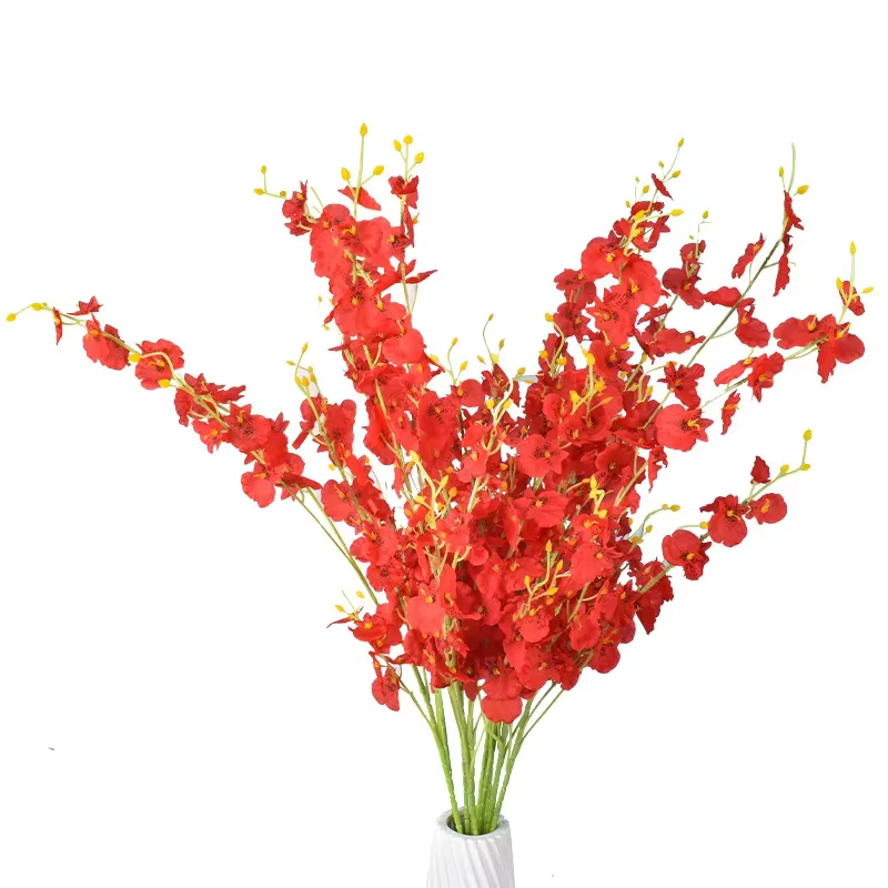 Orchidées artificielles dansantes à 5 fourchettes