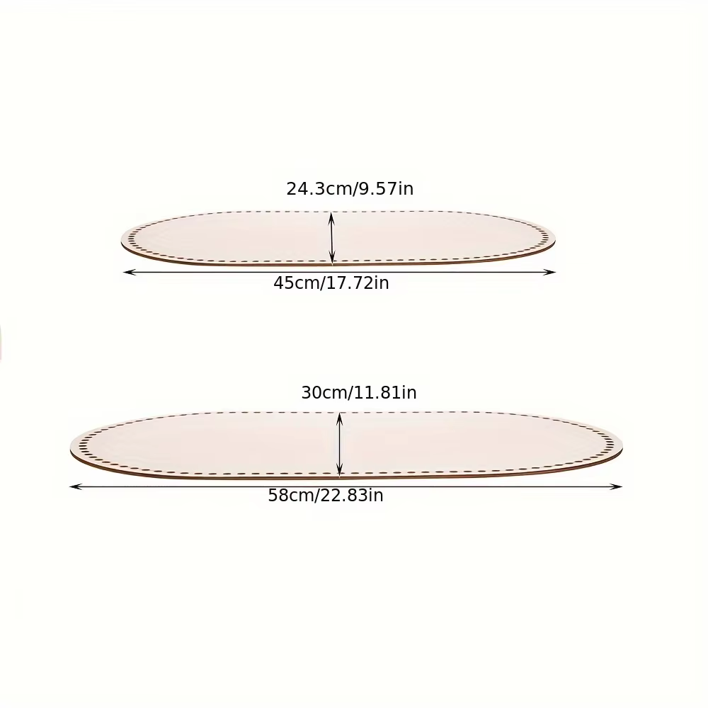 Grande base en bois pour panier de Moïse