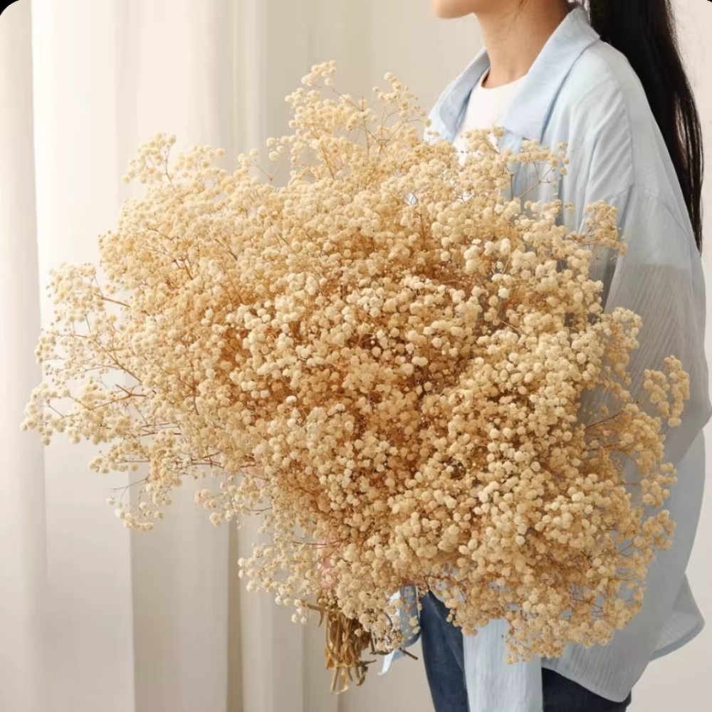 Bouquet de fleurs séchées pour bébé