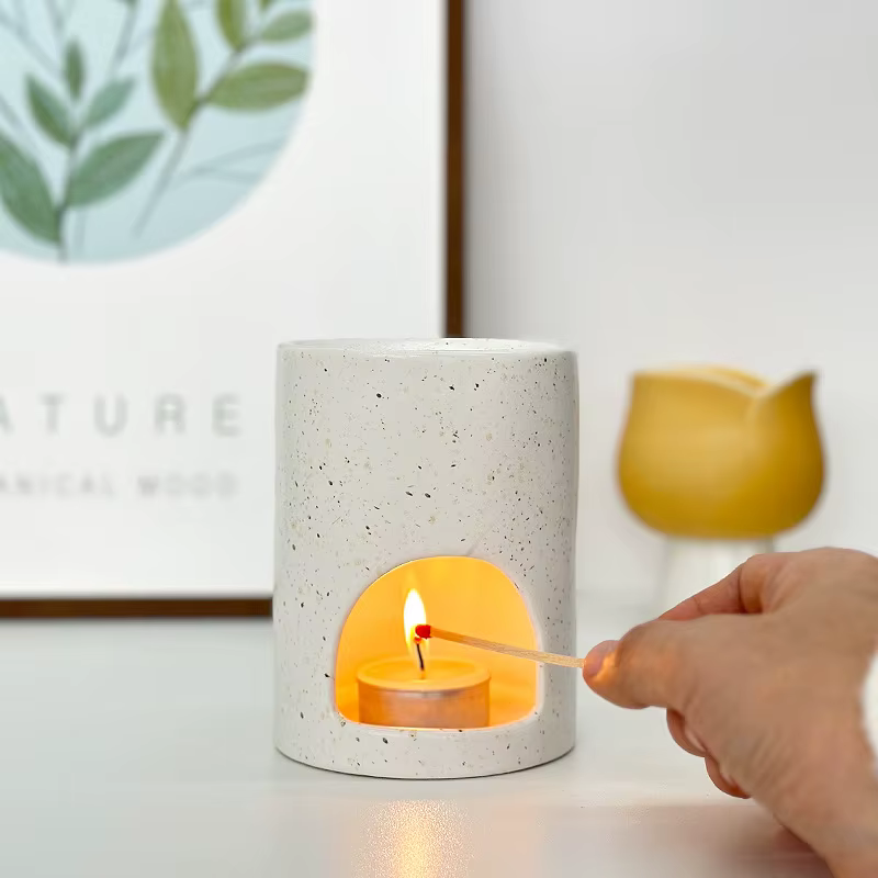 Poêle d'aromathérapie en céramique Simple