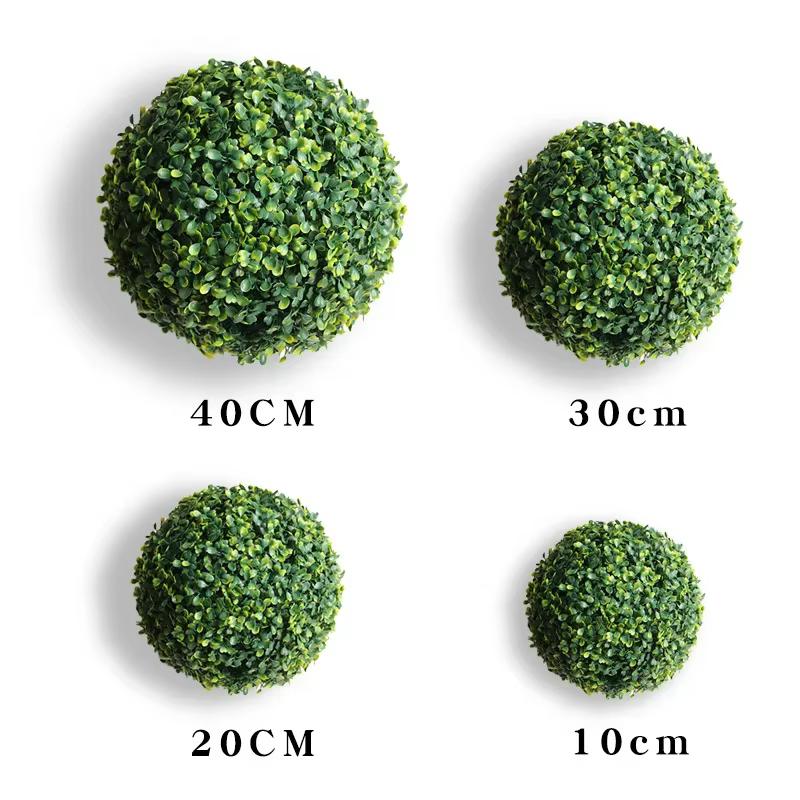 Boule d'Enge Artificielle en Plastique de Haute Qualité