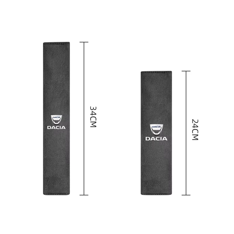 Ensemble de protection des ceintures de sécurité pour voiture, accessoires intérieurs pour Dacia Duster Logan Sandero Stepway Dokker Lodgy MCV Spring