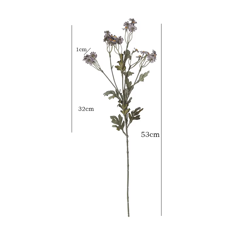 Marguerite de camomille artificielle d'automne de 20.9 pouces