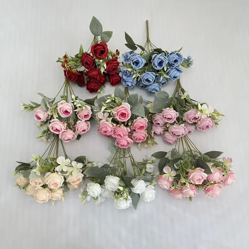 Bundle de fleurs artificielles décoratives pour la décoration d'hôtel