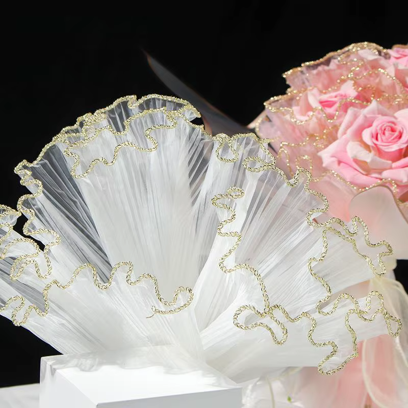 Papier d'emballage de fleurs 28cm x 4yard