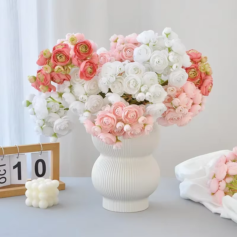 Mini bouquet de fleurs artificielles