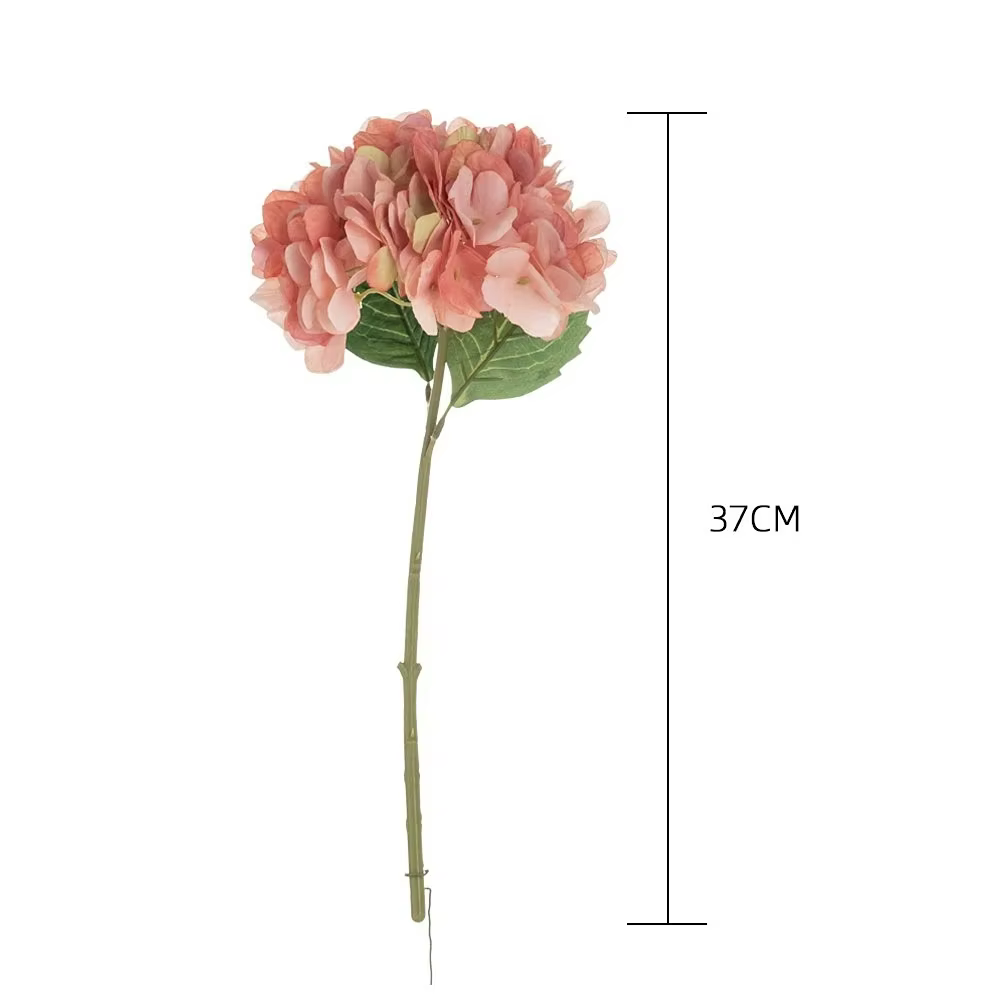 Mini fleur artificielle d'hortensia 37cm