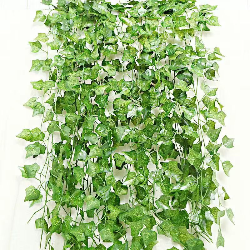 Guirlande de feuilles artificielles de 230 cm